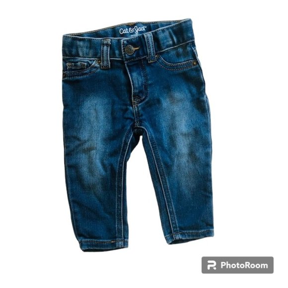 Cat and Jack Jeans Size 12M - Picture 1 of 3